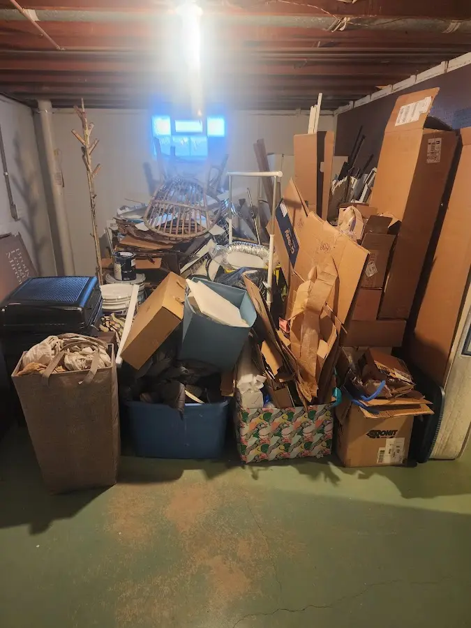 Roll-off dumpster container at job site for 20 Yard Dumpster Rental in Marbletown